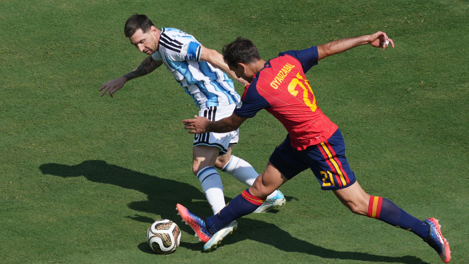 Messi contra España